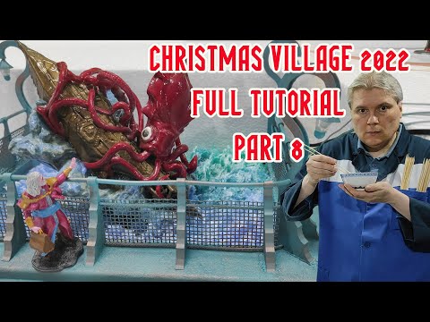 Christmas Village Tutorial 2022 - Part 8