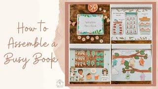 How to Assemble a Busy Book!