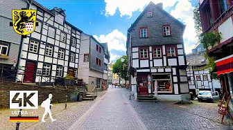Monschau, Germany 🇩🇪| The Most Picturesque Village? - Slow TV 4K
