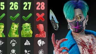28 Wins with EVERY Perk & Killer | Dead by Daylight