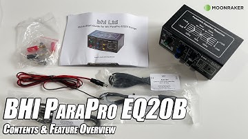 BHI EQ20B Parametric EQ with Bluetooth   - Contents & Feature Overview