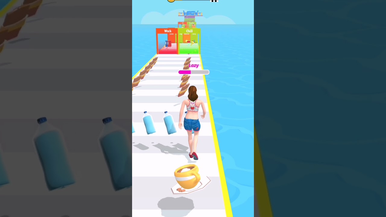 Sleepy run gameplay🤭 walkthrough | android,iOS mobile update | max Level | all levels 