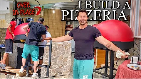 I BUILD MY PIZZERIA AT HOME FROM SCRATCH !