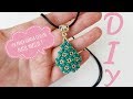 Tek Parça Damla Cevşen Yapımı || #DIY || Droplet Necklace Making