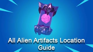 All Alien Artifacts Locations Guide (Week 2) - Week 2 Alien Artifacts Location Quest in Fortnite.