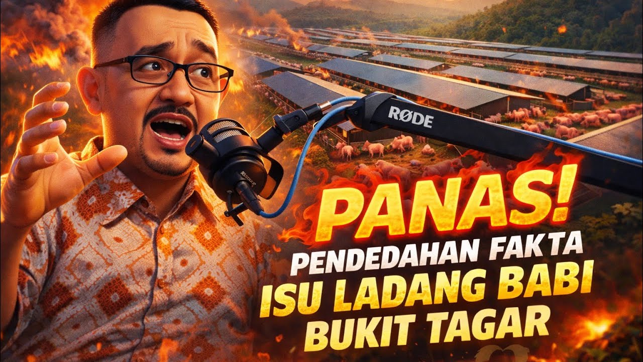 PANAS! 🔥 Pendedahan Fakta Isu Ladang Babi Bukit Tagar!