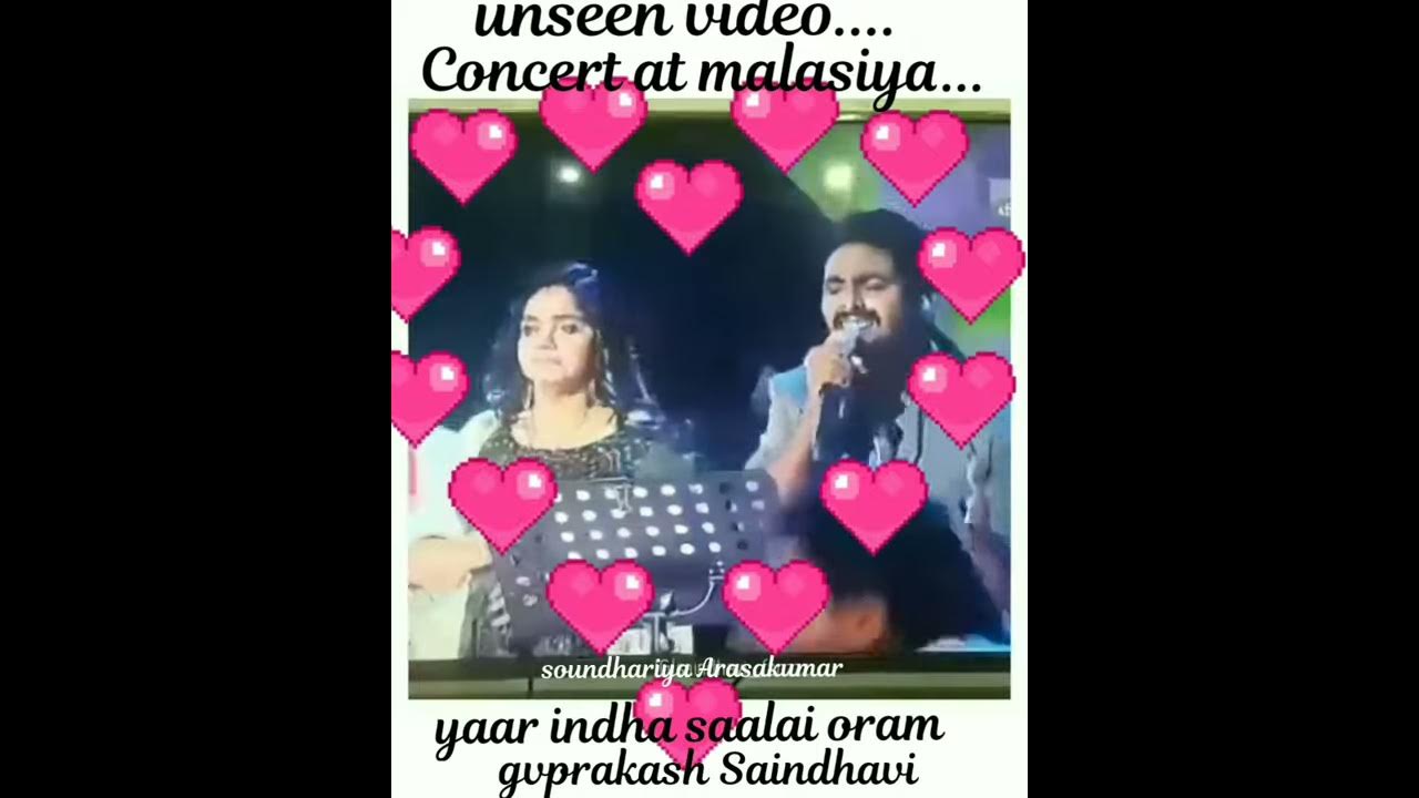 Yaar indha saalai oram thalaivaa Gvprakash Saindhavi π₯°ππ₯° Yaar indha saalai oram thalaivaa Gvprakash Saindhavi π₯°ππ₯°