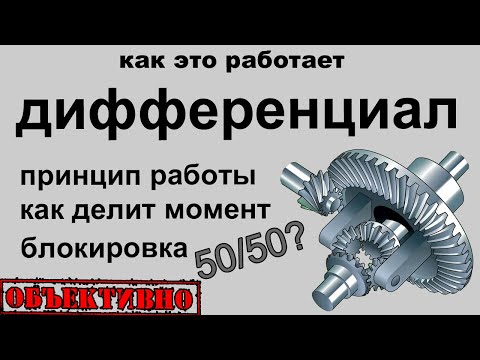 Как дифференциал делит момент. И как работает