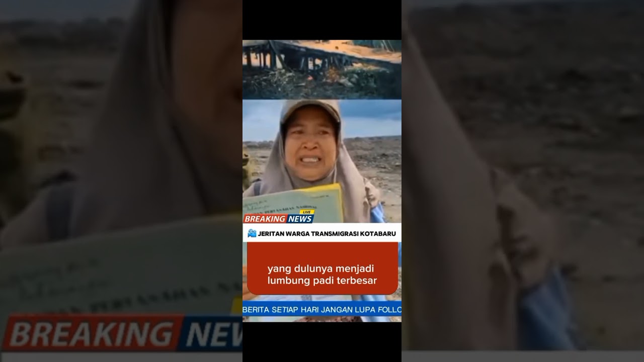📽️Jeritan Warga Transmigrasi Kotabaru: 