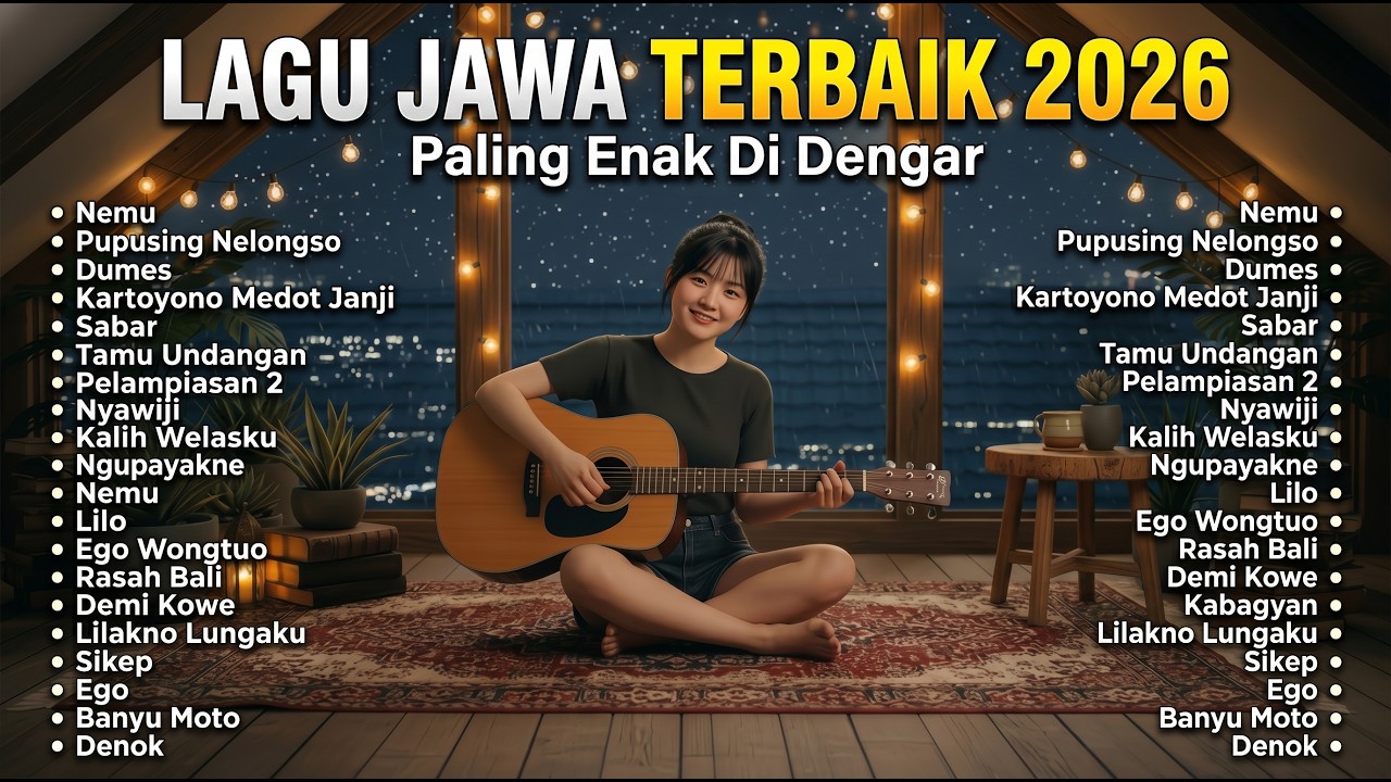 Lagu Jawa  Terbaik 2026 🔥 Lagu Jawa Viral TikTok & Spotify Paling Enak Didengar | Teman Bekerja