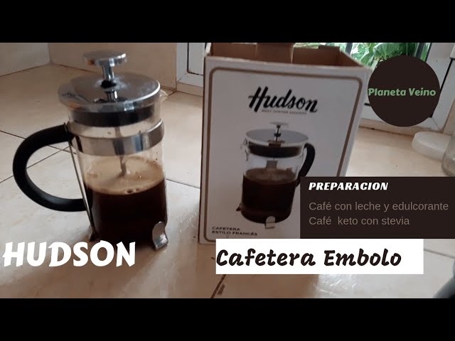 Cafetera Prensa Francesa Hudson Embolo Y Acero - 600 ml — Hudson Cocina