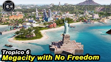 Tropico 6 MEGACITY Longplay on HARDMODE | City Builder Survival Walkthrough Lets Play Reupload