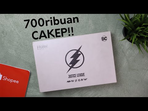 1,2 JUTA Bisa Qualcomm Quickcharge + USB Type-C, Unboxing Haier Leisure L7 Justice League Edition. 