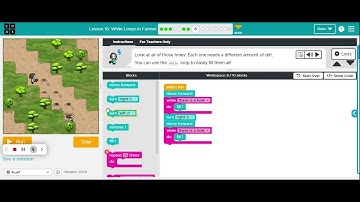 While Loops in Farmer- Level 8 (Hint 1)