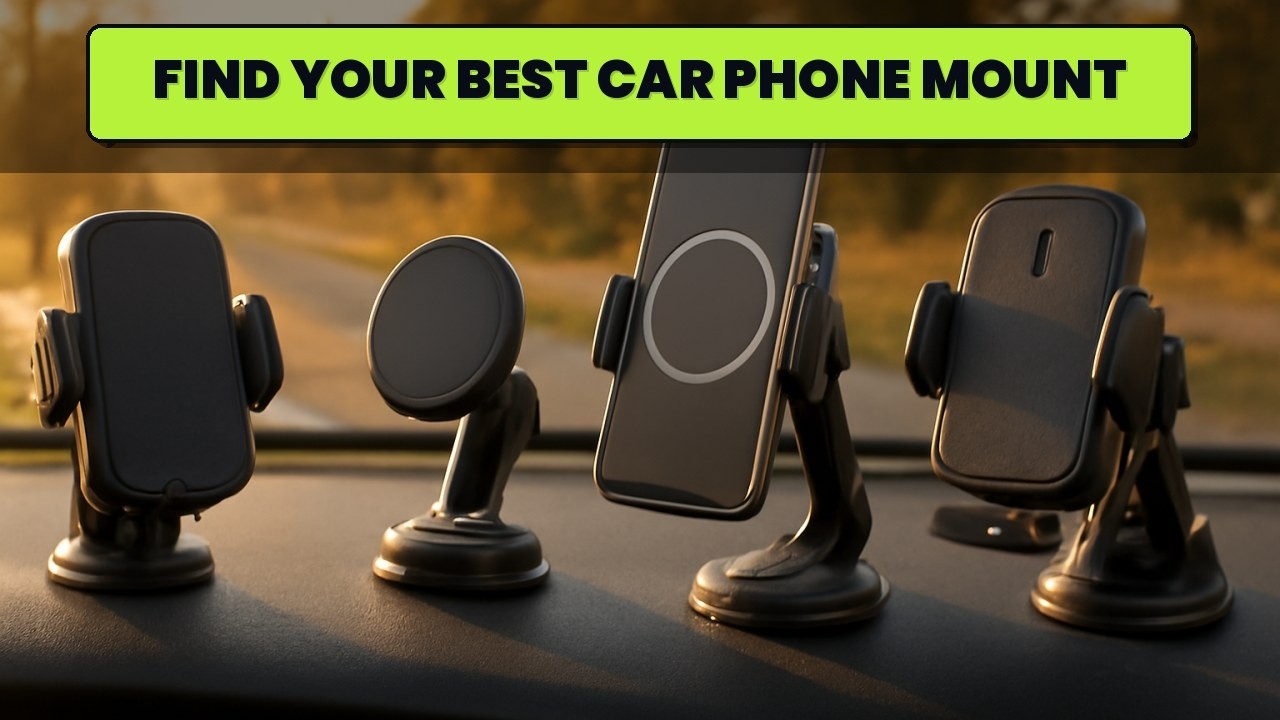 Cordless Car Phone Mount 2026: Top 5 After Comparing Specs