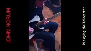 John Norum is playing the Telecaster