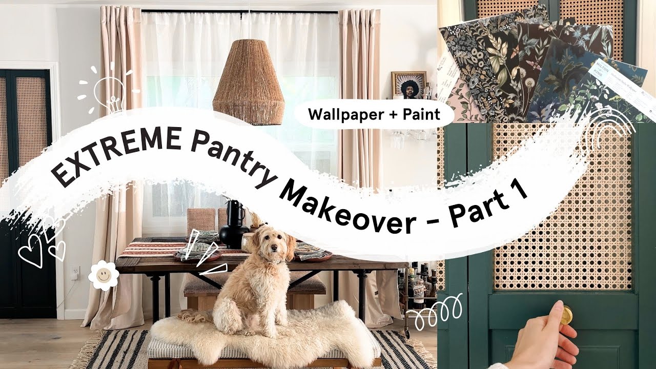 ЭКСТРЕМАЛЬНОЕ преображение кладовой, часть 1 — обои, краска, планы планировки, проект «Сделай сам...