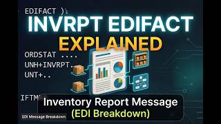 EDIFACT INVRPT Message Explained (Inventory Report EDI Breakdown)