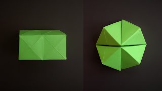 Простой оригами антистресс трансформер! Как сделать игрушку антистресс из бумаги [без клея]