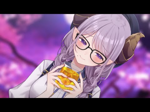 【晩酌】あ、これ？梅ジュースですかねぇ……？？【西園寺メアリ / ななしいんく】