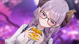 【晩酌】あ、これ？梅ジュースですかねぇ……？？【西園寺メアリ / ななしいんく】