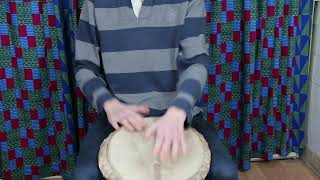 Lamba Break 1 - into Bass djembe