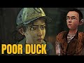 CLEMENTINE REMEMBERS DUCK VS LARRY (THE WALKING DEAD) #shorts