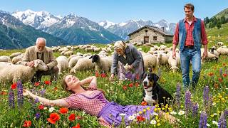 Swiss Mountain Shepherd Life — Traditional Alpine Farm Day | Village ASMR