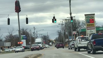 Econolite Button-Back traffic signals - Van Wert, Ohio