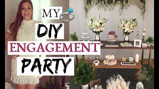 MY DIY ENGAGEMENT PARTY | PROJECT DIY BRIDE |