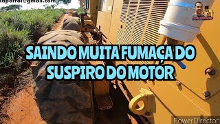 SAINDO MUITA FUMAÇA DO SUSPIRO DO MOTOR / Motoniveladora caterpillar 120k grader niveleuse patrola by Sylvio Patroleiro 8,618 views 1 month ago 25 minutes