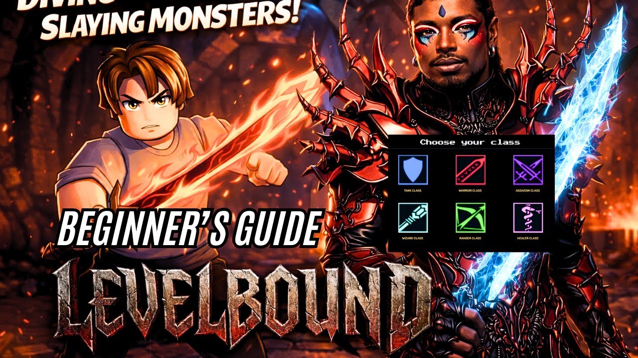 #1 LEVELBOUND Roblox Noob to Pro Guide: 2026 (Dungeon Leveling)