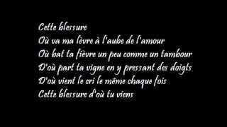 Léo Ferré - Cette Blessure chords