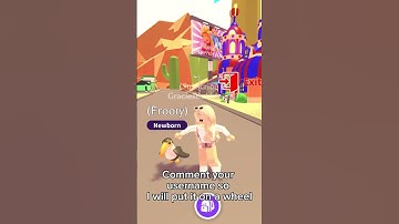 GIVEAWAY!!!! Comment your username in the comments to enter the giveaway!!! #adoptme #giveaway