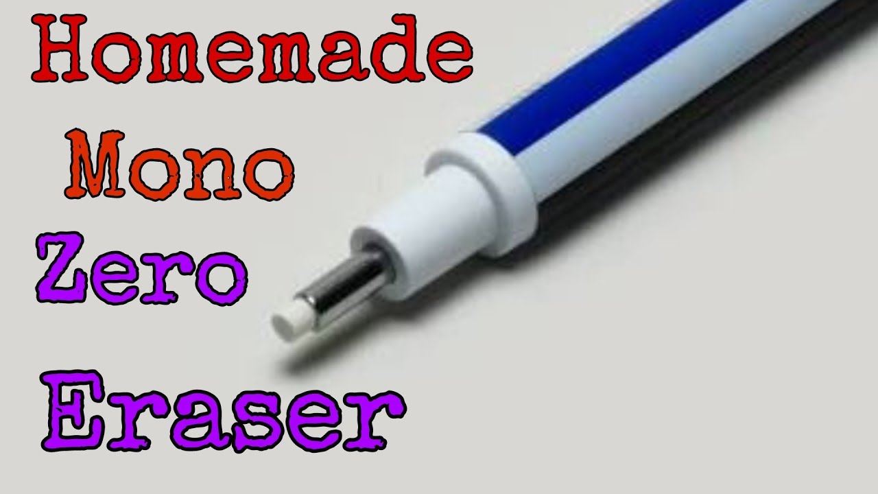 How to make a Tombow Mono Zero Eraser at home. - YouTube