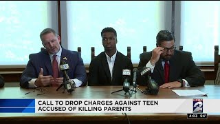 Call to drop charges against teen accused of killing parents
