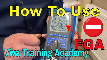 How to use a flue gas analyser - Gas Training with Viva Training Academy