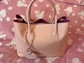 What's in my BEAUTIFUL Teddy Blake Pink Vanessa Palmelatto Bag