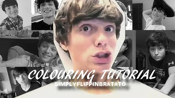 COLOURING TUTORIAL // svp13 | SIMPLYFLIPPINBRATATO