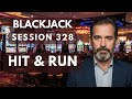 Session 328 - Blackjack Tutorial Video Using D'Alembert Progression -   Bankroll: 1000 Units