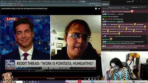 Antiwork Reddit Mod Goes on Fox News (Hasanabi Reacts)