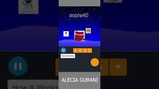 Aly's first coding project based on Christmas event