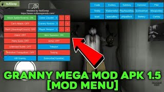 Granny Mega Mod APK 1.5 (Mod Menu) for Android download now