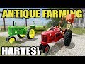 FARMING SIMULATOR 2017 | ANTIQUE HARVEST + PICKING CORN W/ MODEL A & FARMALL 300