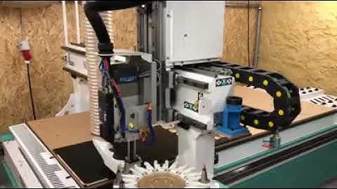 Jinan Sudiao ATC  CNC Router in Denmark