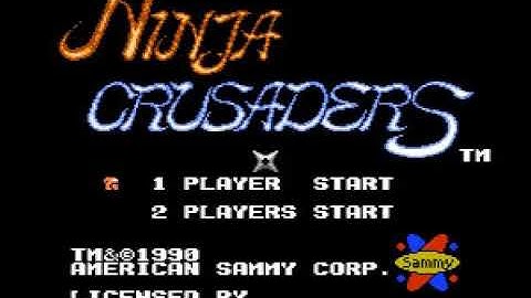 Ninja Crusaders NES Famicom Demo Usa
