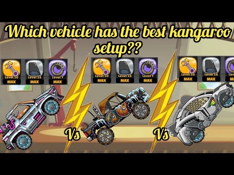WHICH VEHICLE KANGAROO SETUP IS BEST 🔥 RALLY ⚡ CCEV⚡ SUPER DIESEL ⚡ COMPARISON 🔥 HILL CLIMB RACING 2