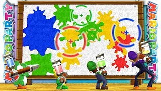 BATAILLE DE PEINTURE ! | MARIO PARTY 9 NINTENDO WII