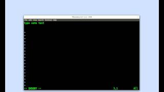 Using vi/vim in Linux
