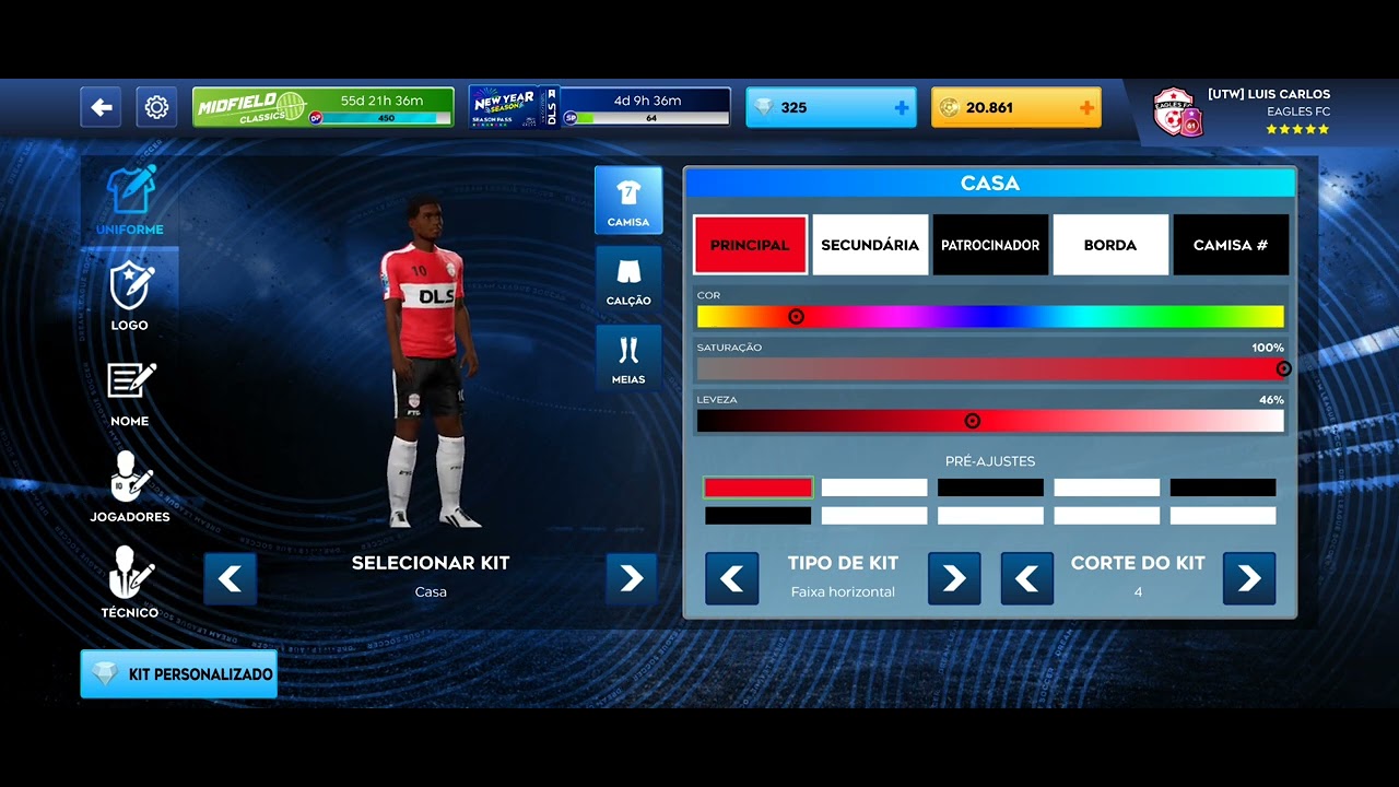 ENTENDENDO O DLS 26 - OS KITS DO UNIFORME